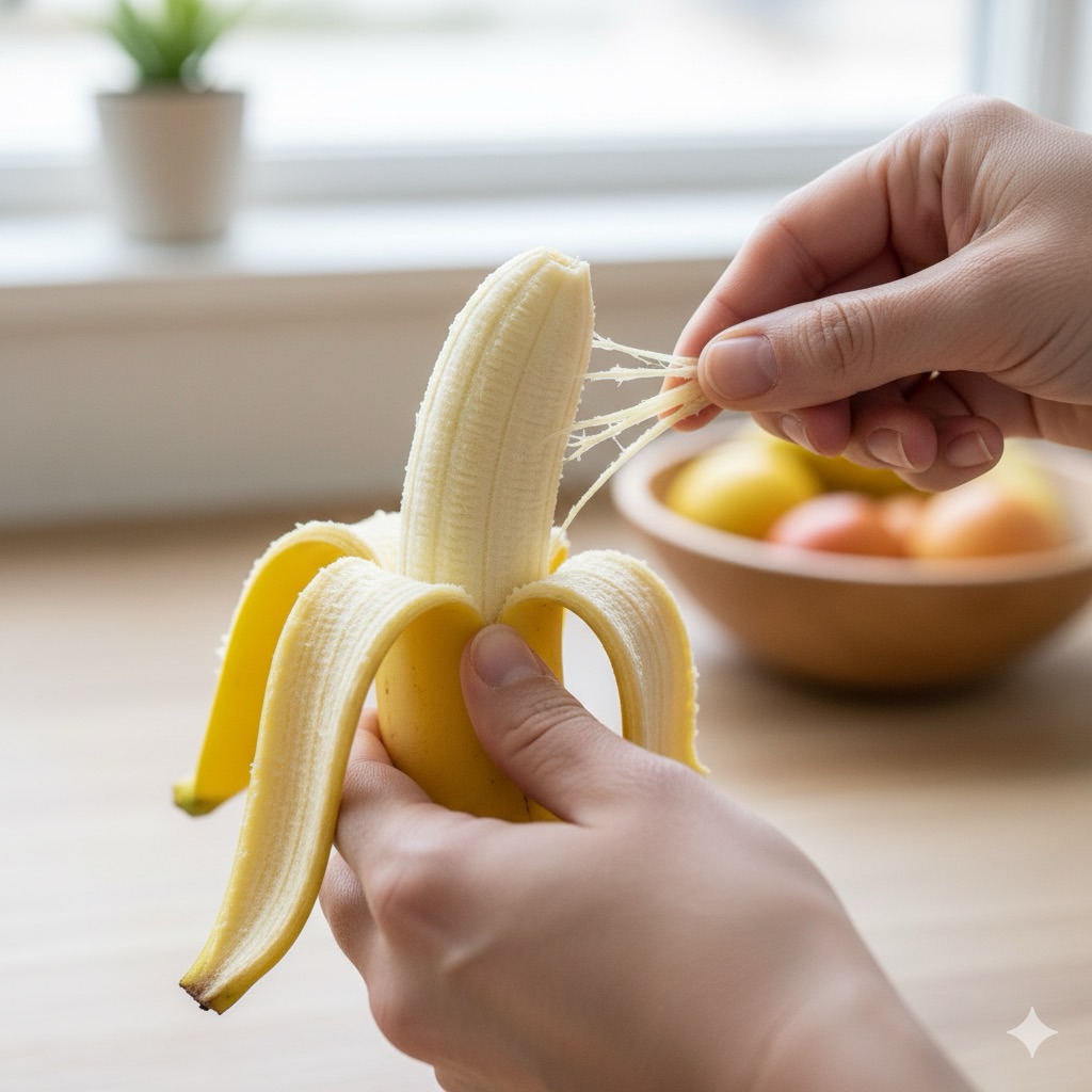 Ever Wondered About Those Little Banana Strings?